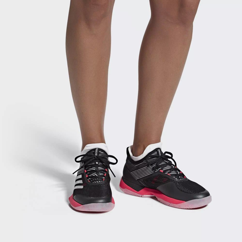 Adidas Adizero Ubersonic 3.0 Zapatillas De Tenis Negros Para Mujer (MX-65649)